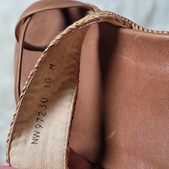 Stuart Weitzman MARIELLA Sandals 10 Women’s Brown Leather - Picture 9 of 9